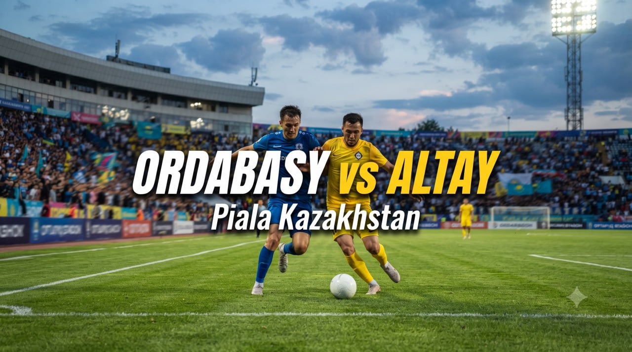 Jalalive Memberikan Gambaran Jalannya Duel Ordabasy Melawan Altay di Piala Kazakhstan