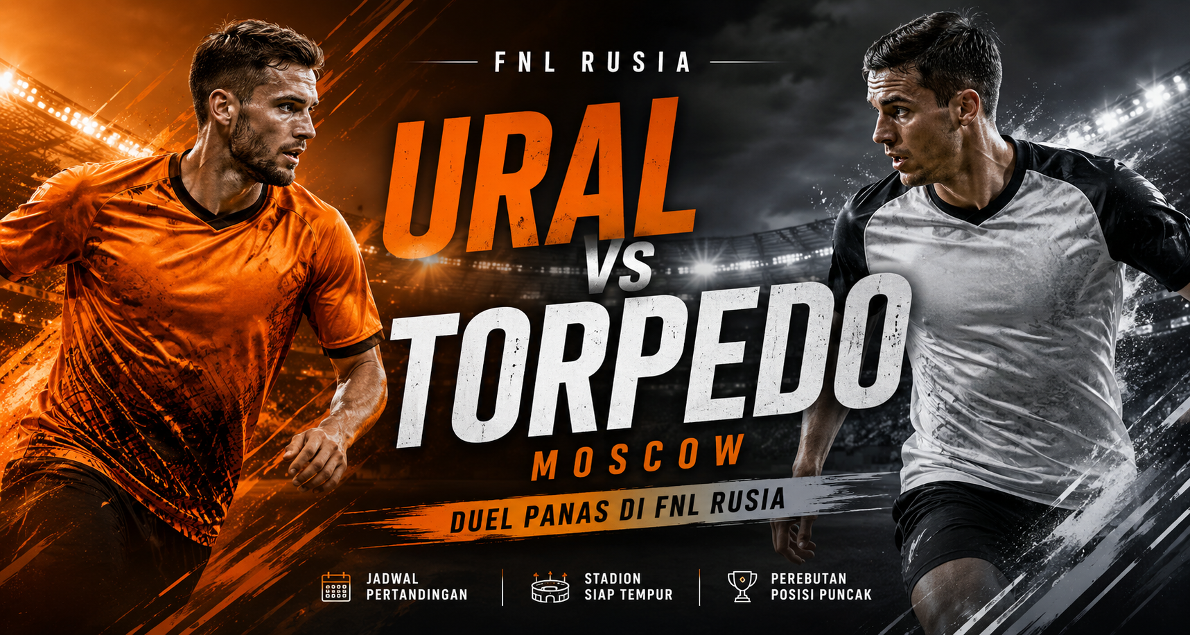 Malam Ini Jalalive Mengulas Ural vs Torpedo Moscow FNL Rusia Pukul 21.00 WIB dari Berbagai Sudut
